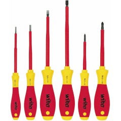 Wiha SoftFinish Electric 320N Screwdriver Set - Precision, Comfort & Safety for Electricians (4010995008338)